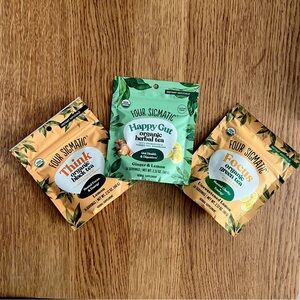 NEW FOUR SIGMATIC Organic Herbal Tea Variety Pack 3 pack